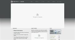 Desktop Screenshot of chillsound.com