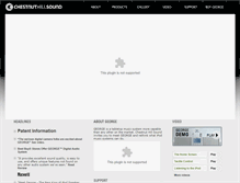Tablet Screenshot of chillsound.com